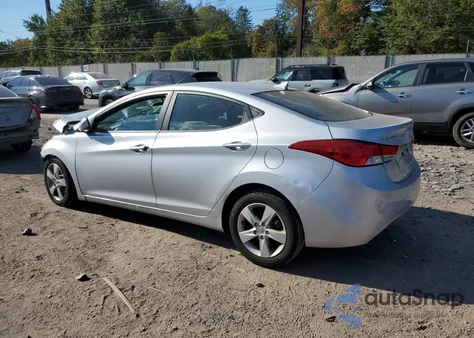 2013 Hyundai Elantra Gls z USA, uszkodzony, nr VIN 5NPDH4AEXDH266646